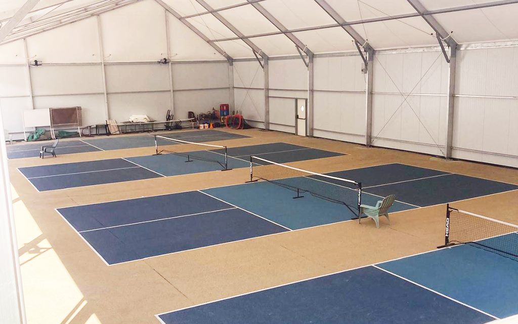 Terrains de pickleball couverts du TenPad